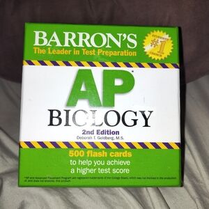 Barron's AP Biology Flash Cards
